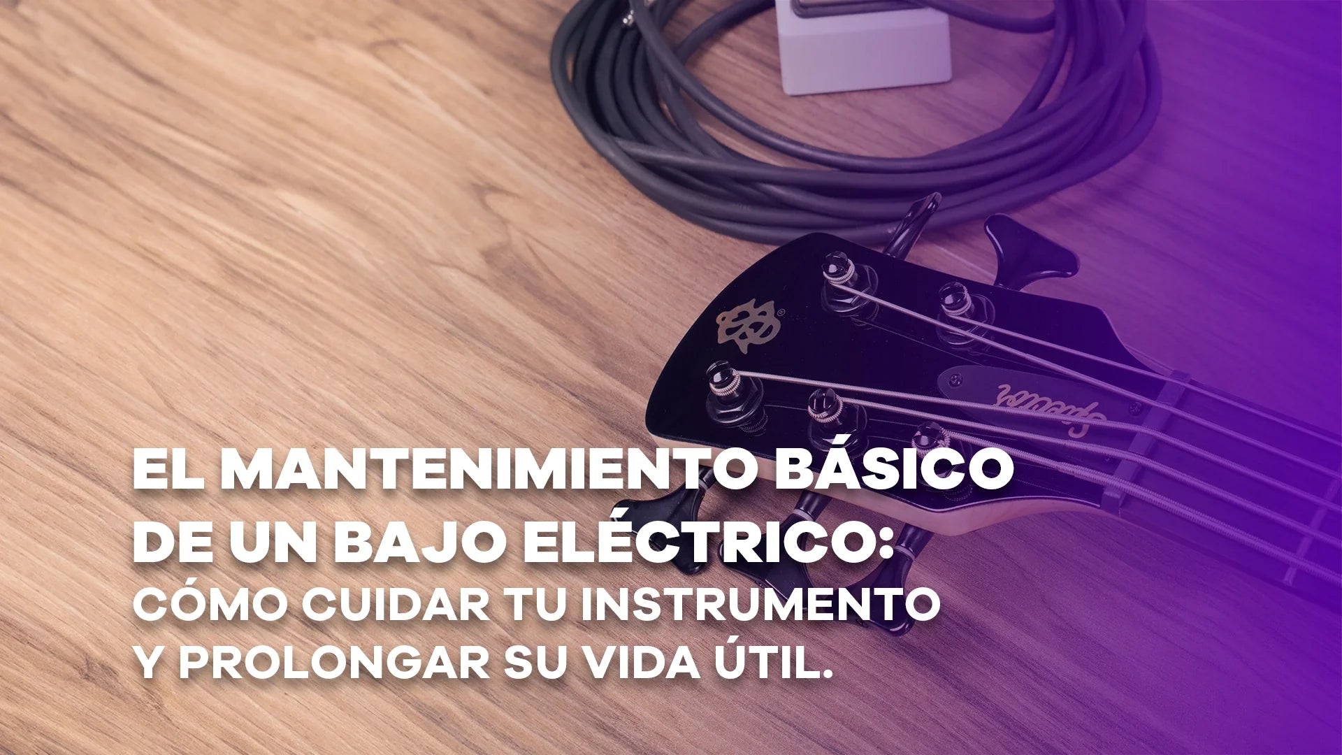 El Mantenimiento Básico de un Bajo Eléctrico: Cómo Cuidar tu Instrumento y Prolongar su Vida Útil