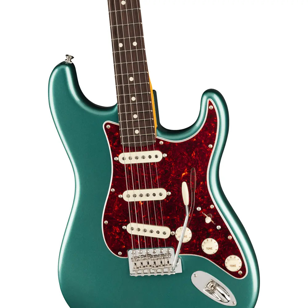 Fender 0114940374 Guitarra Eléctrica American Professional Classic Stratocaster Faded Sherwood Green Metallic