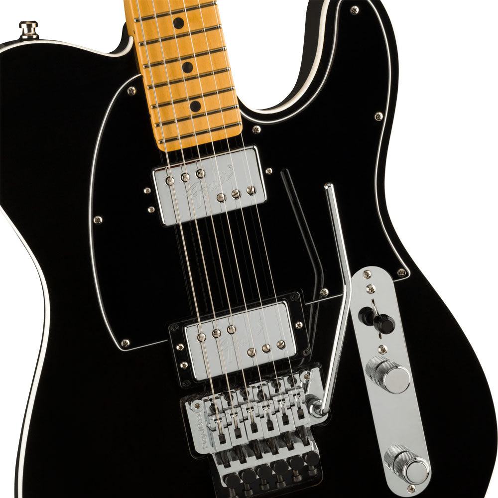 Fender Telecaster American Ultra Luxe Floyd Rose Mystic Black Guitarra Eléctrica 0118092710