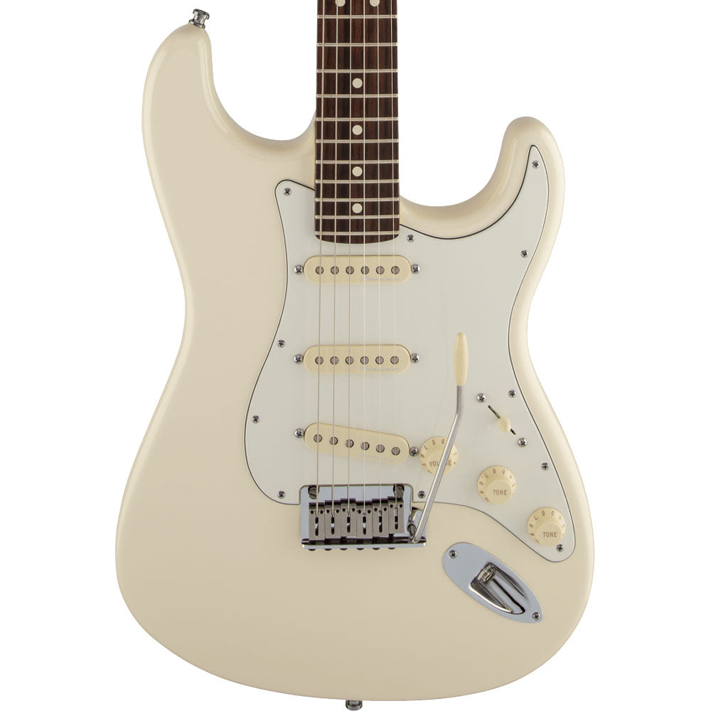 Fender Stratocaster Jeff Beck Olympic White Guitarra Eléctrica 0119600805