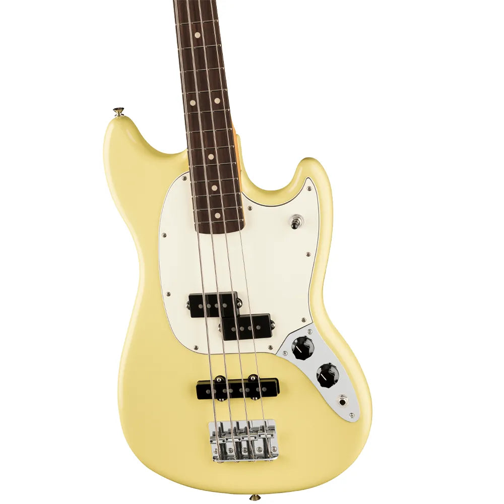 Fender 0140490561 Bajo Eléctrico Player II Mustang Bass PJ Hialeah Yellow