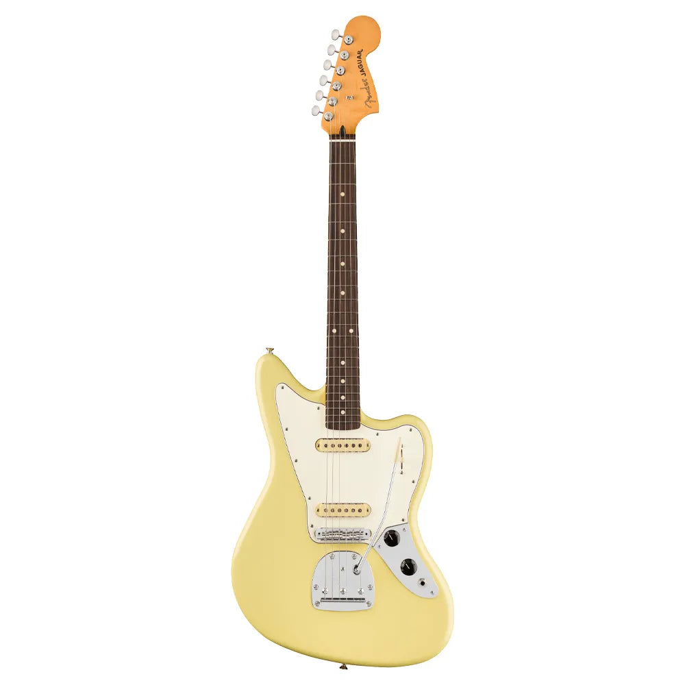 Fender 0140580561 Guitarra Eléctrica Player II Jaguar Rosewood Fingerboard Hialeah Yellow