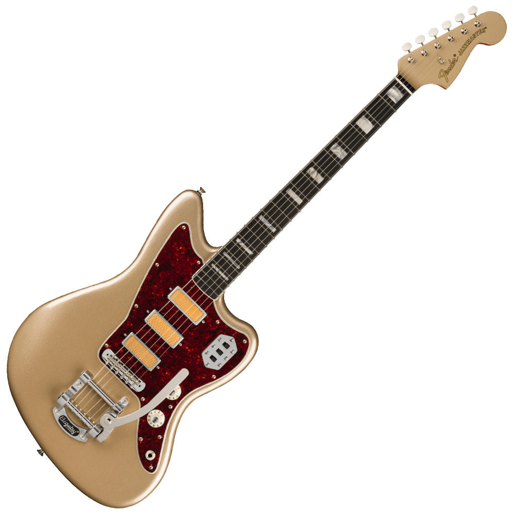 Guitarra Eléctrica Fender 0140701344 Gold Foil Jazzmaster Shoreline Gold