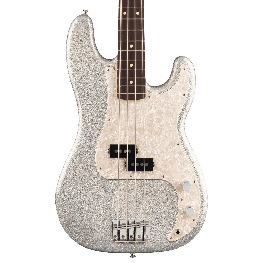Fender 0140780313 Bajo Eléctrico 75th Anniversary Player II Sparkle Precision Bass Diamond Dust Sparkle