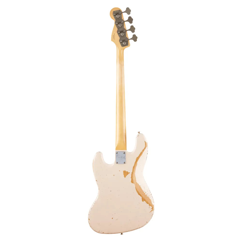 Fender 0141020356 Bajo Eléctrico Flea Jazz Bass, Roadworn Shell Pink