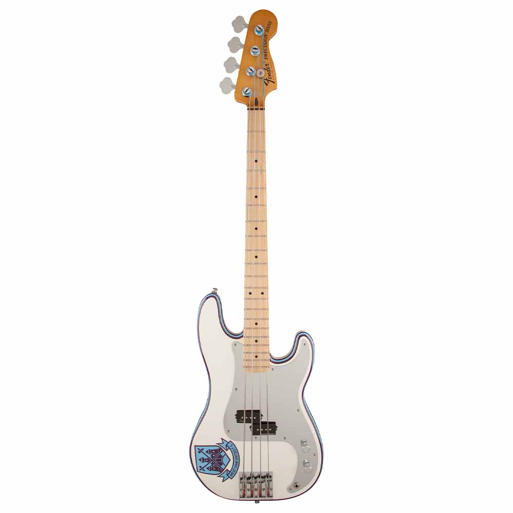 Bajo Eléctrico Steve Harris Precision Bass Olympic White FENDER 0141032305