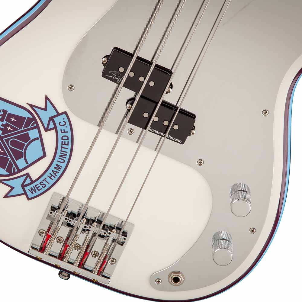 Bajo Eléctrico Steve Harris Precision Bass Olympic White FENDER 0141032305
