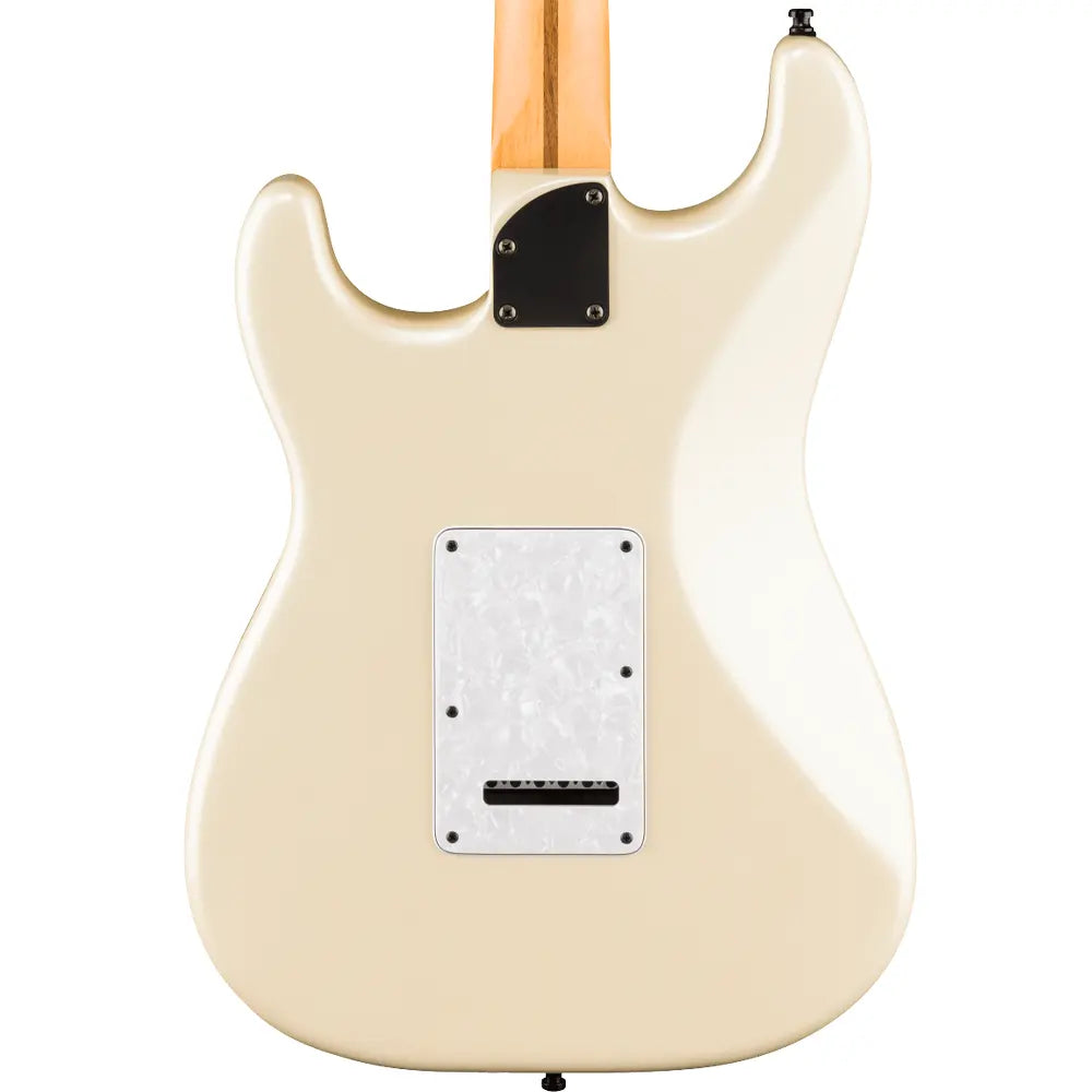 Fender 0142811323 Guitarra Eléctrica Stratocaster Player Fusion HSS de Edición Limitada Incrustaciones de Nácar Olímpico