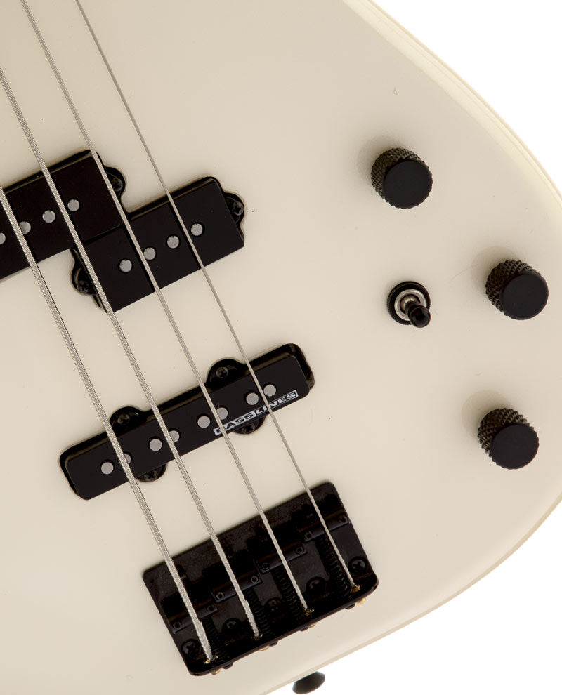 Bajo Eléctrico Duff Mckagan Precision Bass Pearl White con Funda FENDER 0146500323