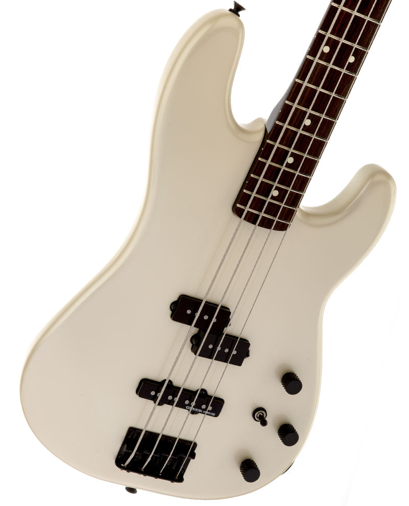 Bajo Eléctrico Duff Mckagan Precision Bass Pearl White con Funda FENDER 0146500323