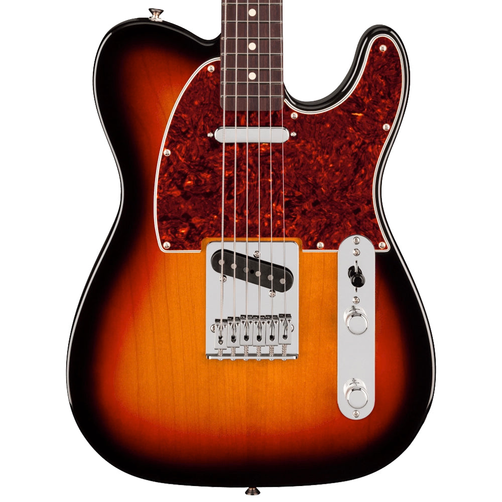 Fender 0147110500 Guitarra Eléctrica Telecaster Baritone Player II del 75.º Aniversario Acabado Sunburst