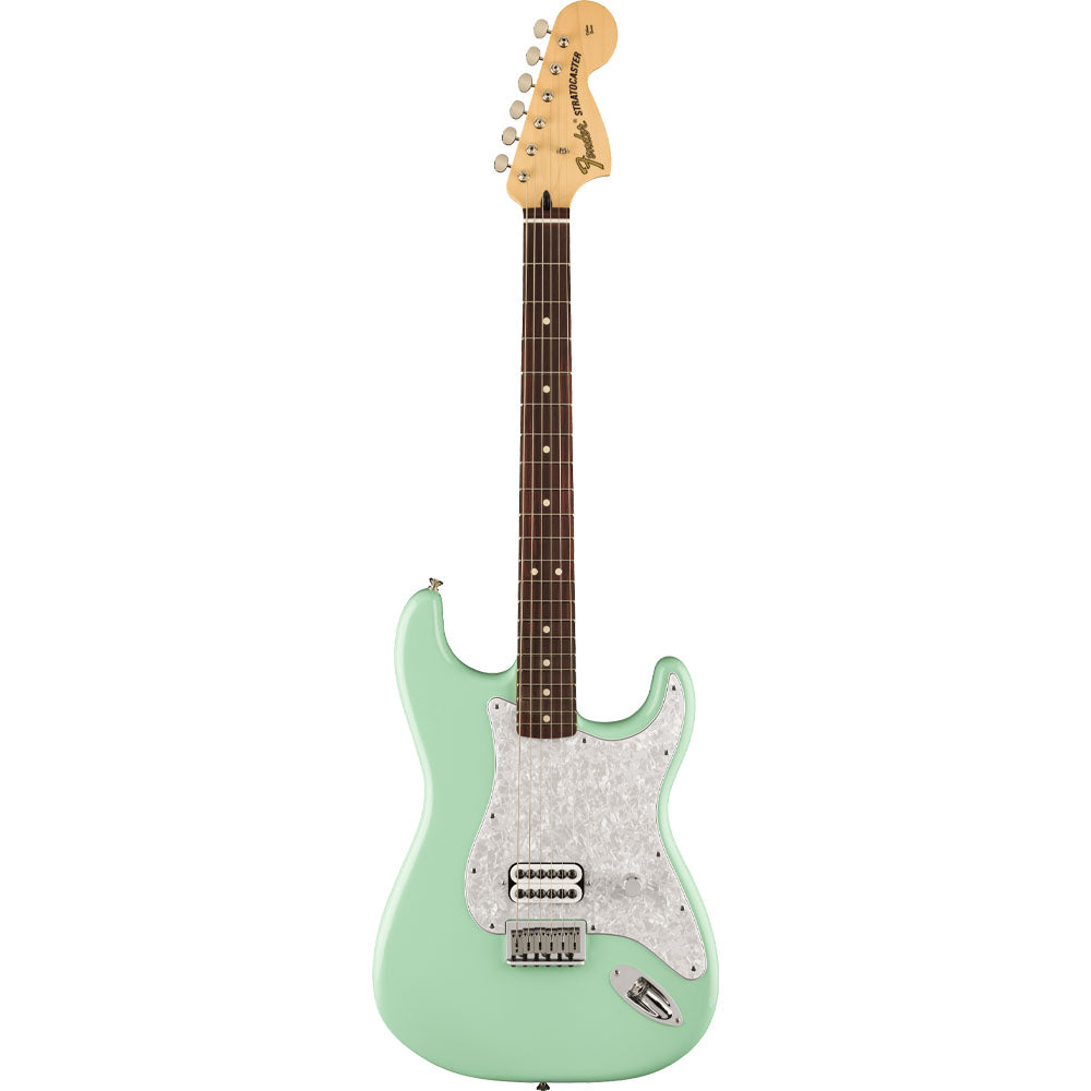 Fender Stratocaster Tom DeLonge Signature Surf Green con funda Guitarra Eléctrica 0148020357