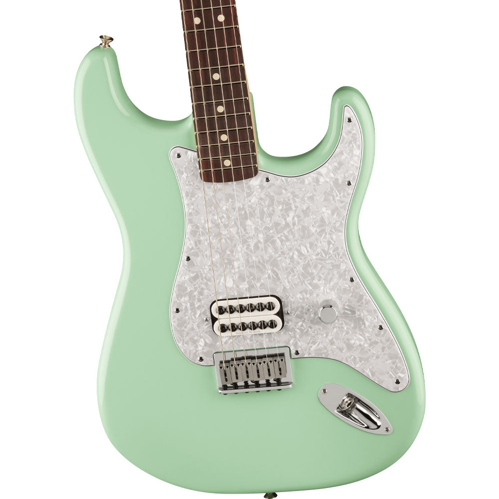 Fender Stratocaster Tom DeLonge Signature Surf Green con funda Guitarra Eléctrica 0148020357