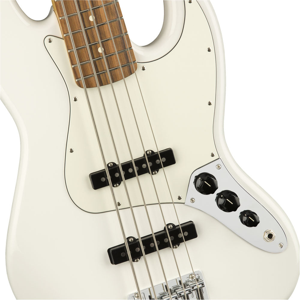Fender Jazz Bass V Player Polar White Bajo Eléctrico 0149953515