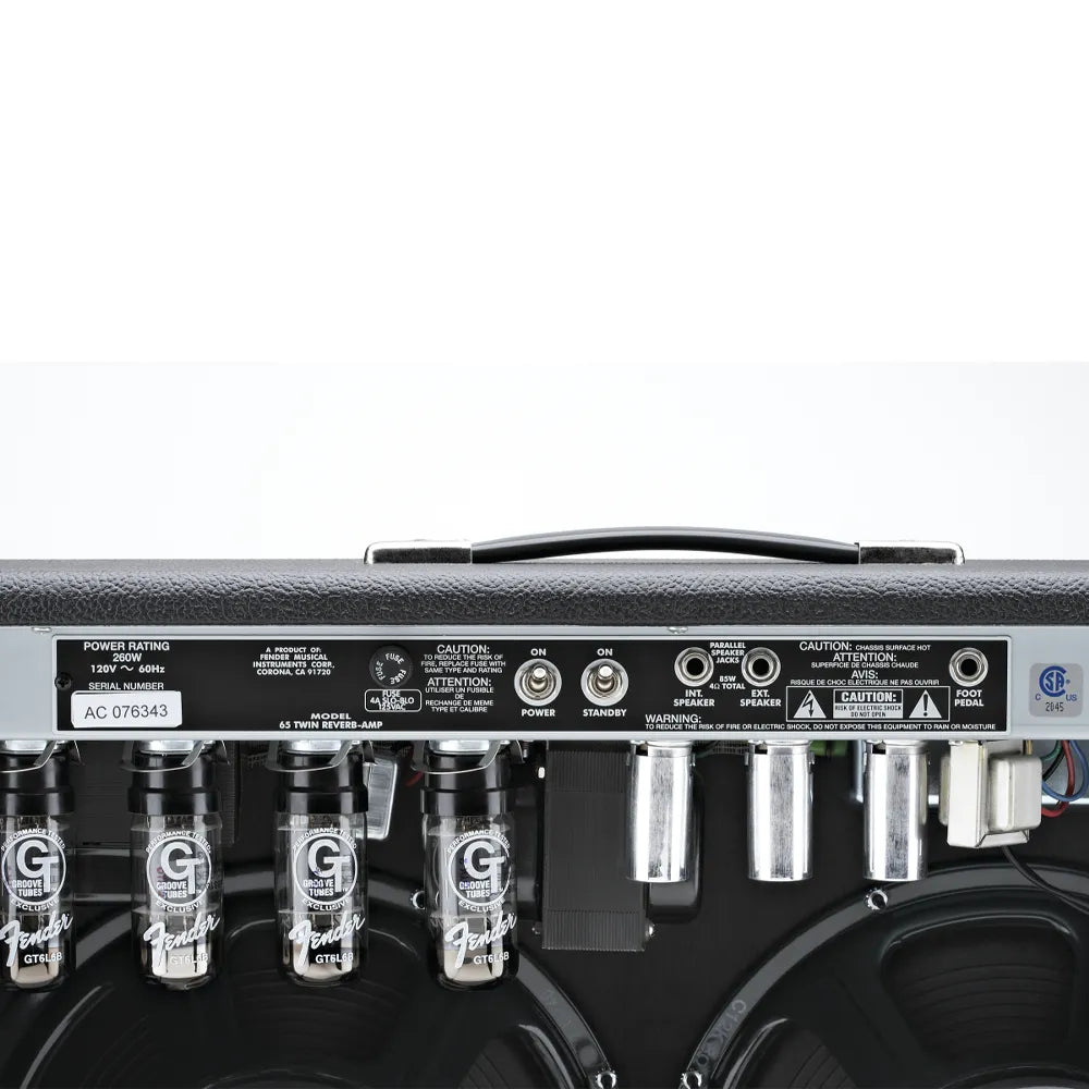 Fender 0217300000 Amplificador Guitarra Eléctrica 65 Twin Reverb 120V