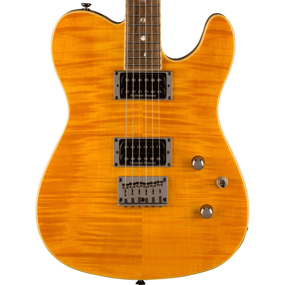 Guitarra Eléctrica Fender CSTM Tele 0262004520 FMT HH AMB