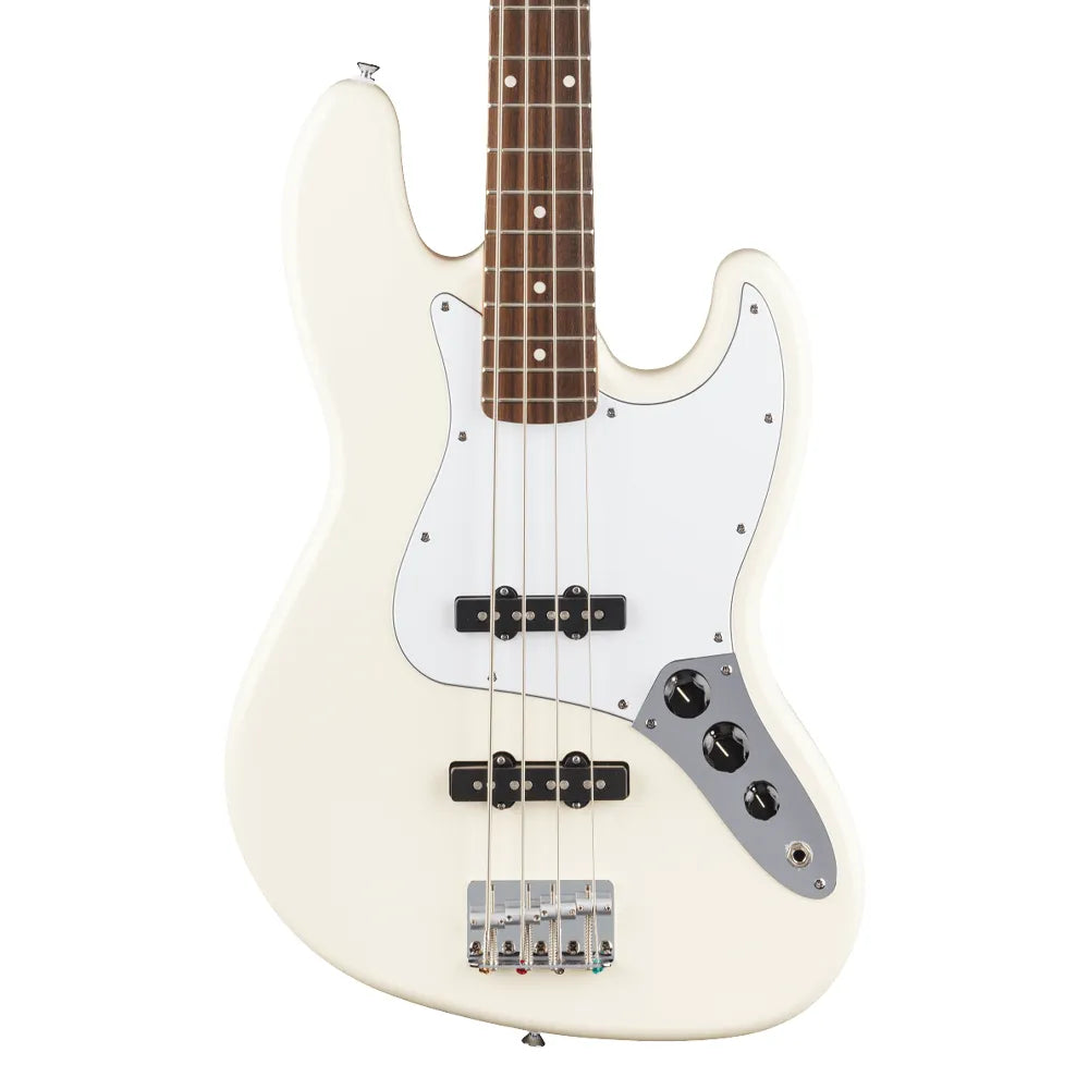Fender 0266840505 Bajo Eléctrico Standard Jazz Bass Laurel Fingerboard Olympic White