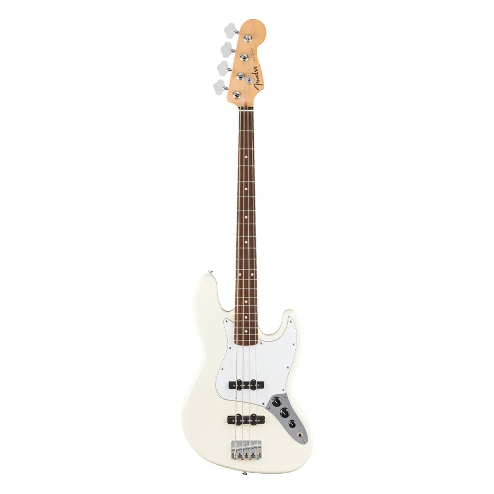 Fender 0266840505 Bajo Eléctrico Standard Jazz Bass Laurel Fingerboard Olympic White