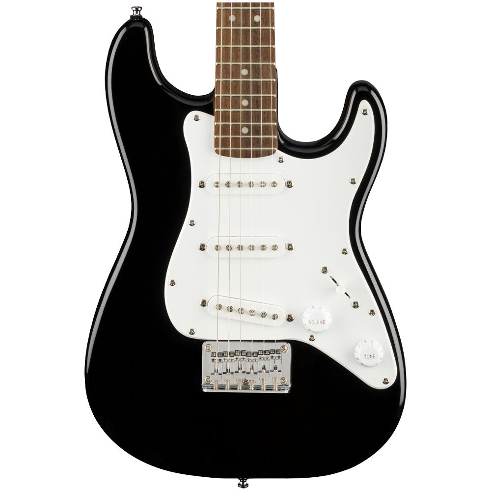 Guitarra Eléctrica Mini Stratocaster Laurel Fingerboard Black SQUIER 0370121506