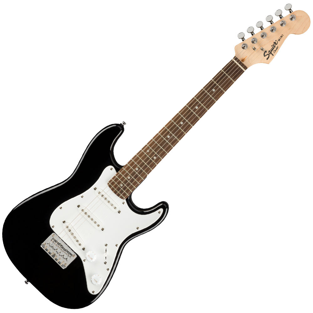 Guitarra Eléctrica Mini Stratocaster Laurel Fingerboard Black SQUIER 0370121506