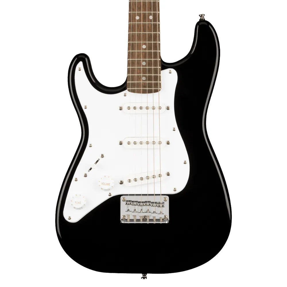 Fender Squier 0370123506 Guitarra Eléctrica Mini Stratocaster Left-Handed Black Zurda