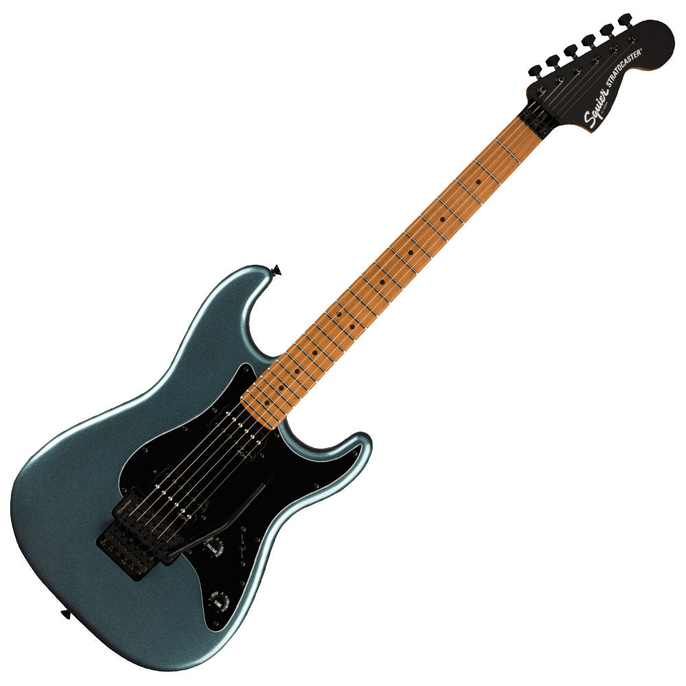 Guitarra Eléctrica Fender SQUIER 0370240568 Contemporary Stratocaster HH FR Gunmetal Metallic