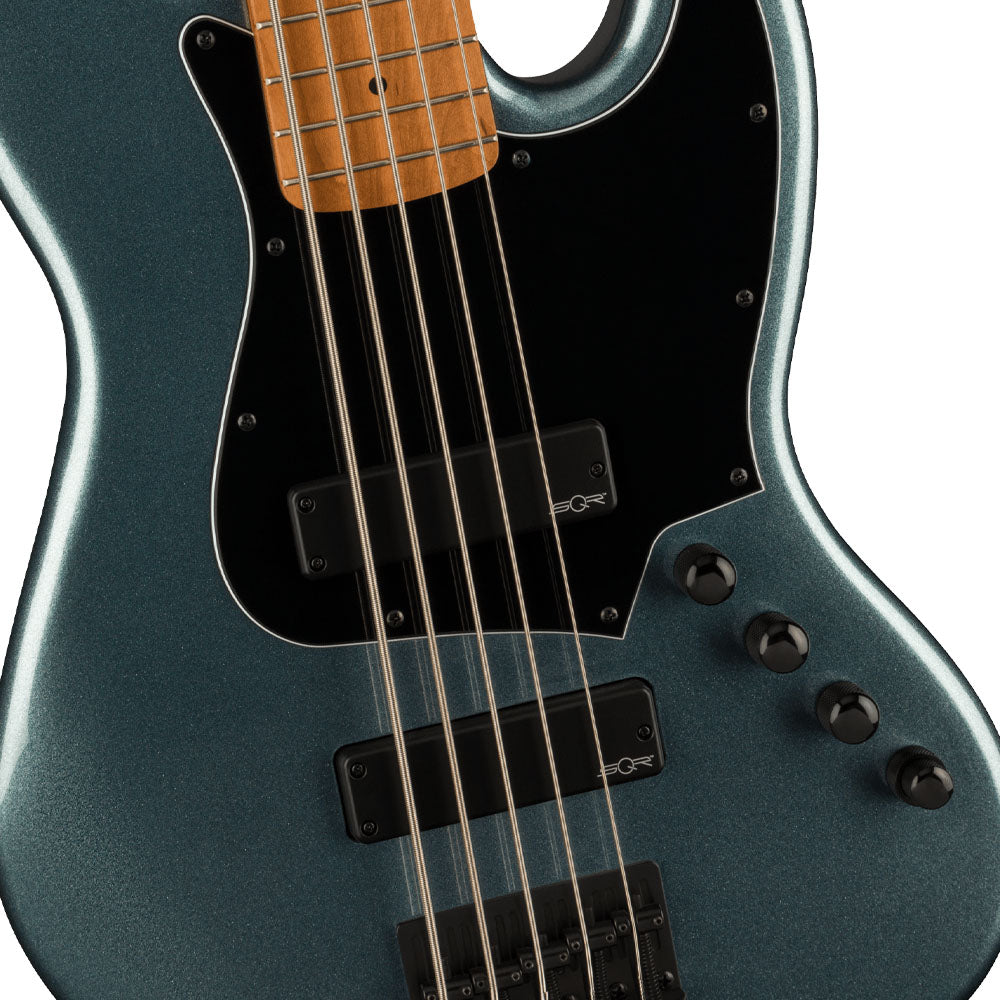 Fender Contemporary Active Jazz Bass HH V Gunmetal Metallic Bajo Eléctrico 0370461568