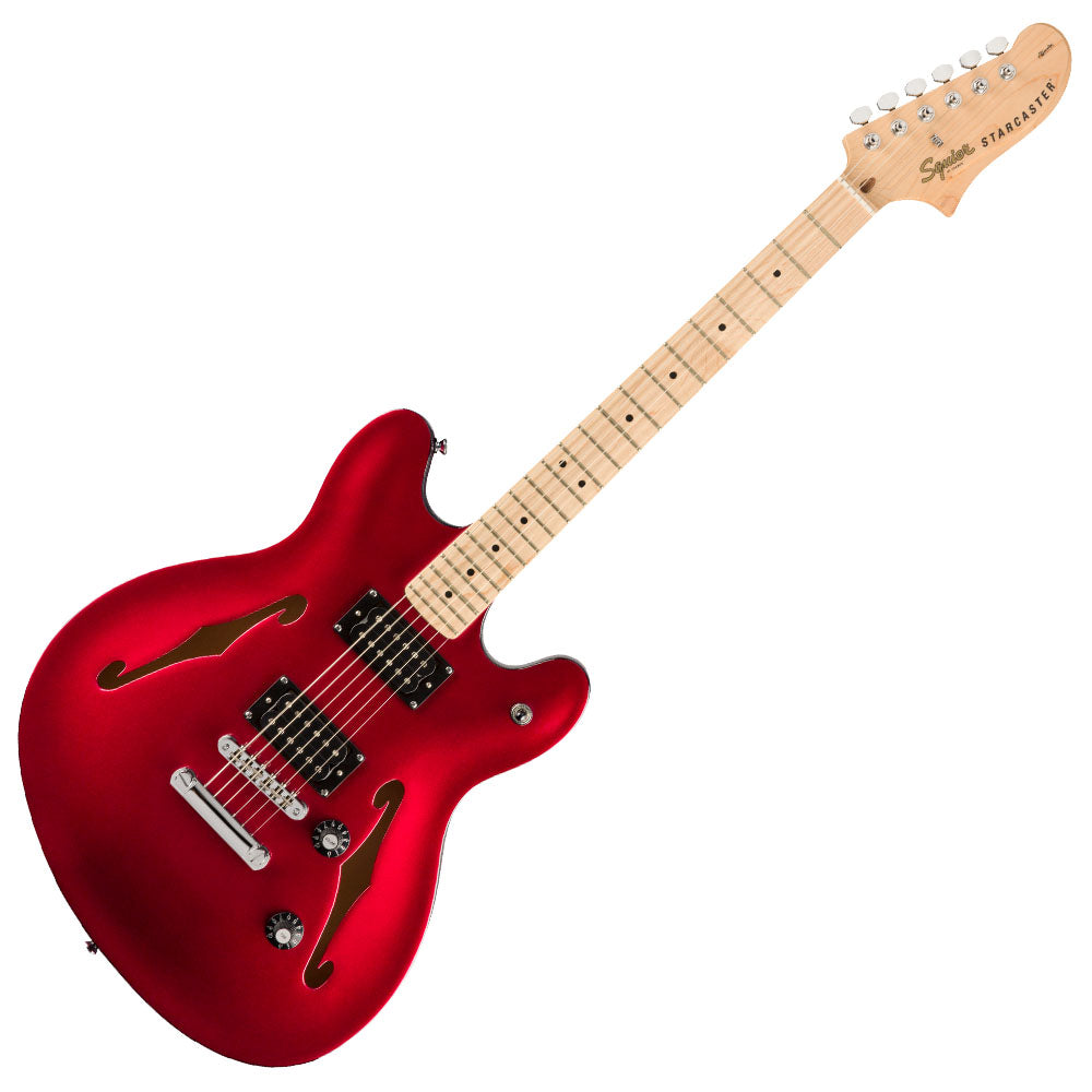 Guitarra Eléctrica SQUIER 0370590509 Affinity Series Starcaster Candy Apple Red