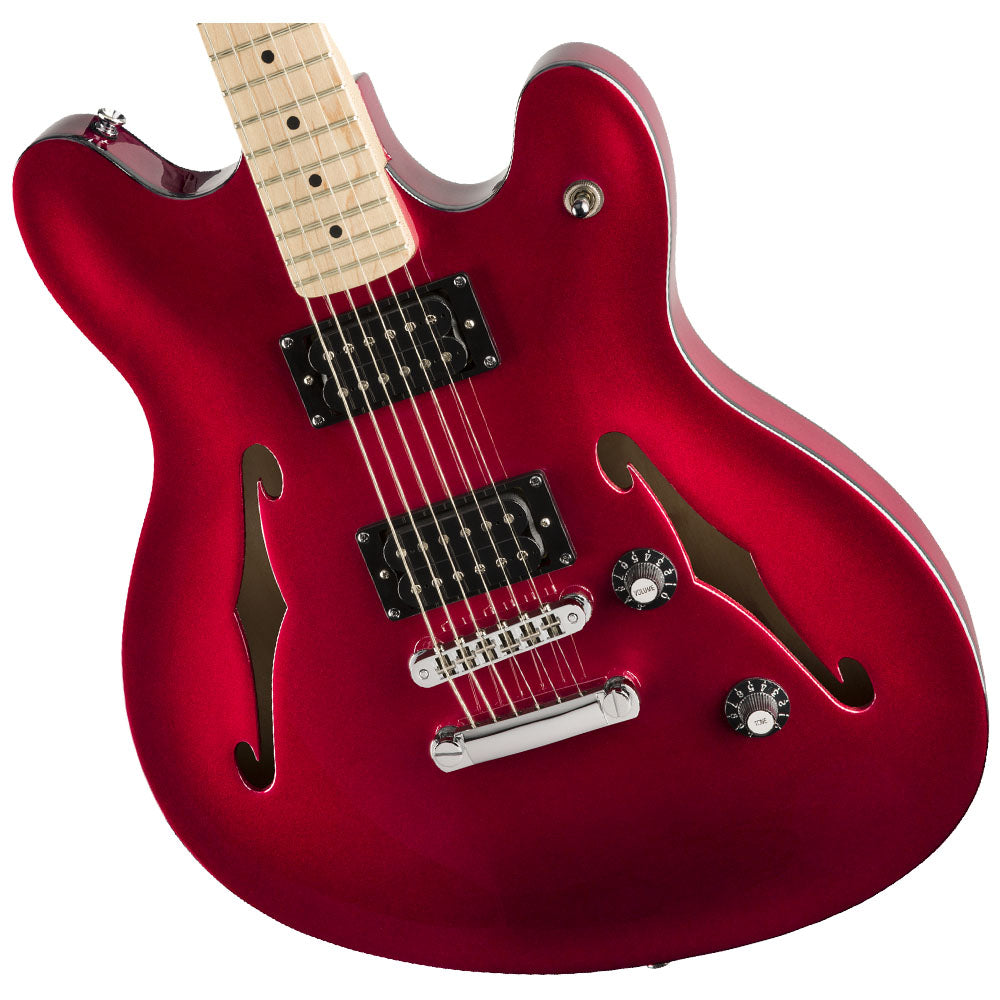 Guitarra Eléctrica SQUIER 0370590509 Affinity Series Starcaster Candy Apple Red