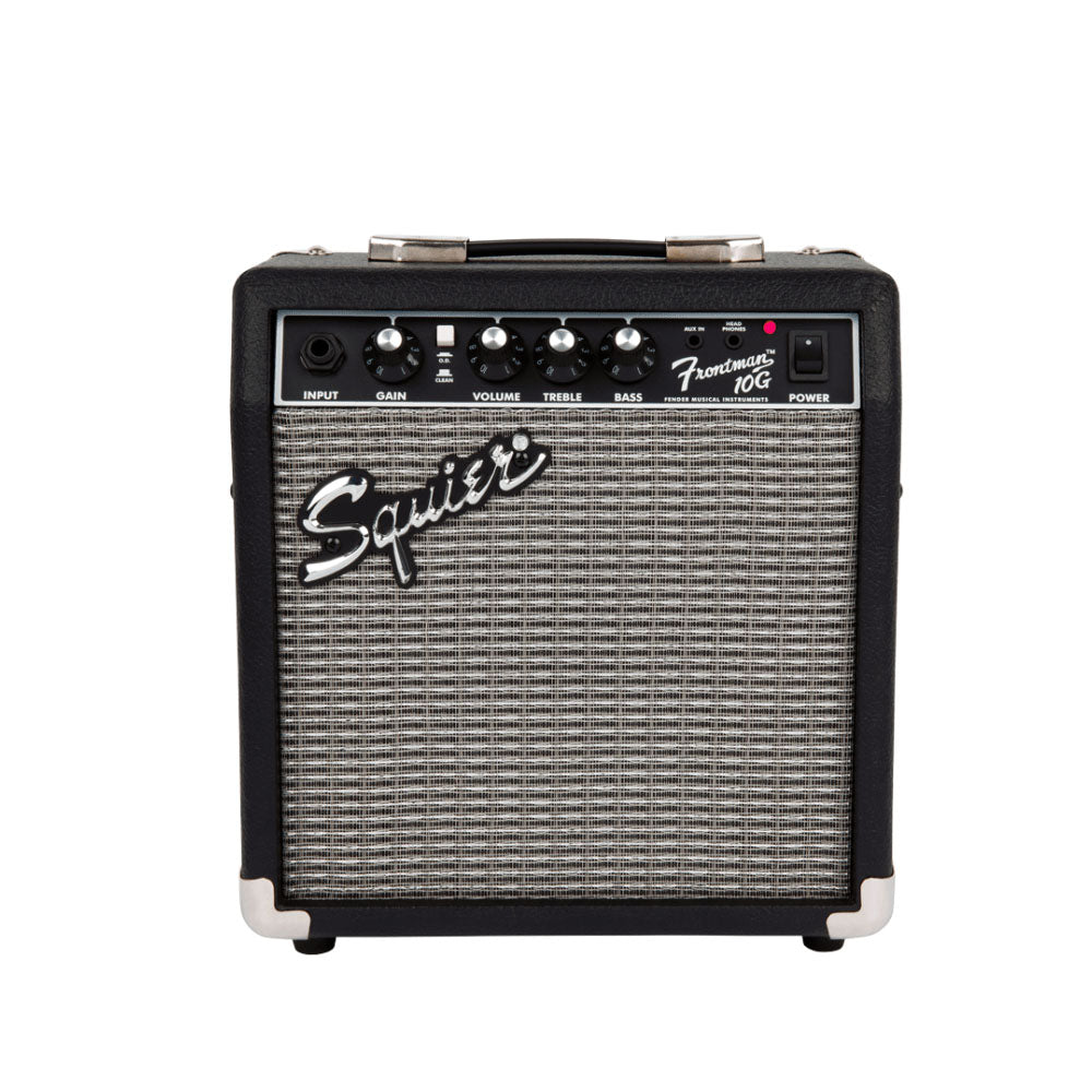 Fender Squier Sonic Stratocaster Pack negro 10g 120v Paquete Guitarra Eléctrica 0371720006