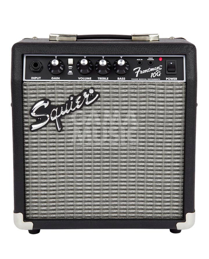 Paquete de Guitarra Eléctrica Squier Stratocaster Brown Sunburst (Amplificador Funda Tahalí Cable Púas) 0371823032