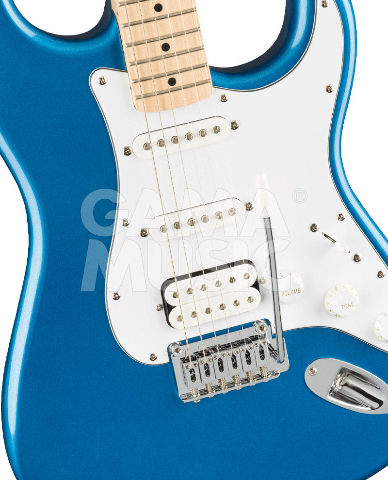 Paquete Guitarra Eléctrica Fender 0372820002 Affinity Series Stratocaster HSS Pack Lake Placid Blue Gig Bag