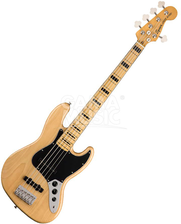 Bajo Eléctrico Fender Squier 0374550521 Cv 70S Jazz Bass V Mn Natural