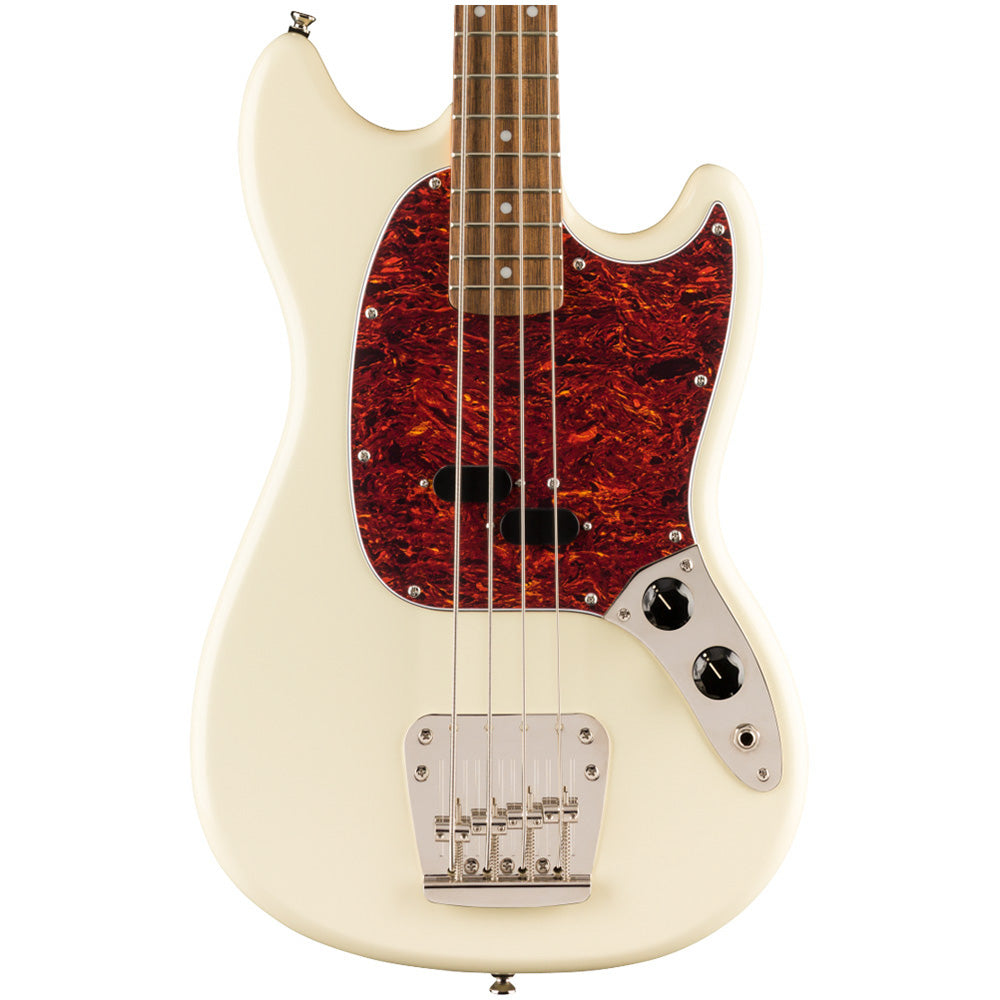 Bajo Eléctrico Fender SQUIER 0374570505 Classic Vibe 60s Mustang Bass Olympic White