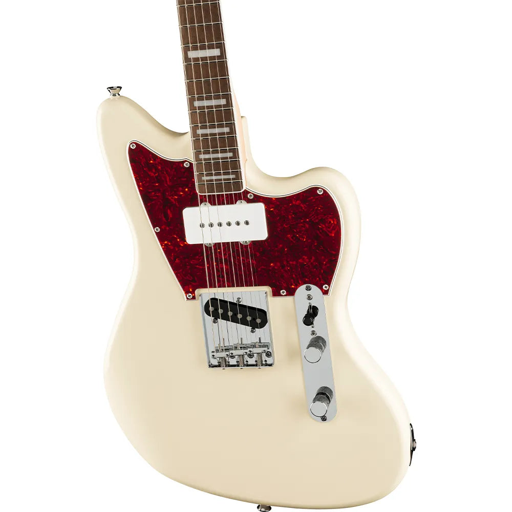 Fender Squier 0377009505 Guitarra Eléctrica Limited Edition Paranormal Offset Telecaster SJ Olympic White