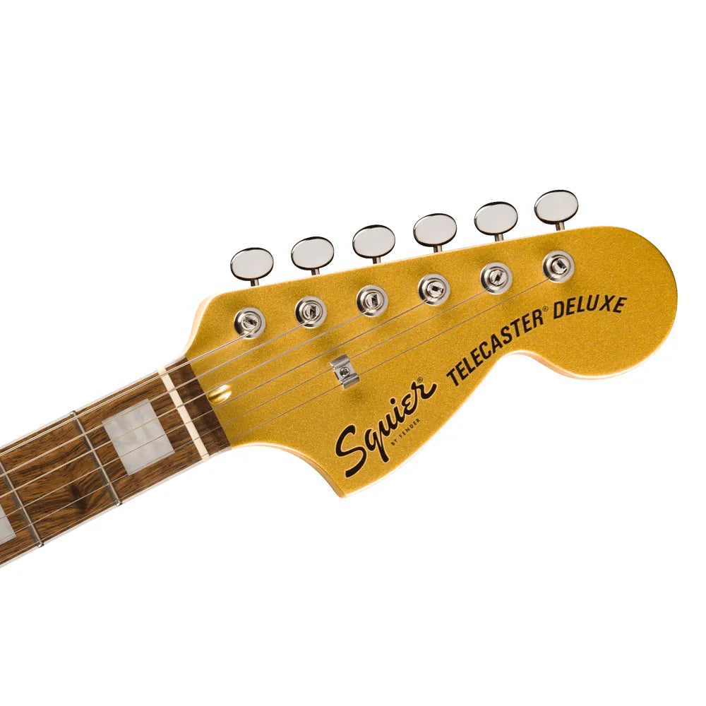 Fender 0377025578 Guitarra Eléctrica Limited Edition Paranormal Troublemaker Telecaster Deluxe Aztec Gold