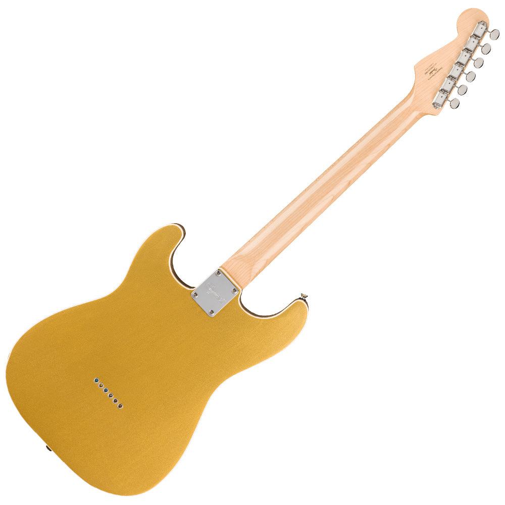 Fender Squier Paranormal Custom Nashville Stratocaster Aztec Gold Guitarra Eléctrica 0377040578