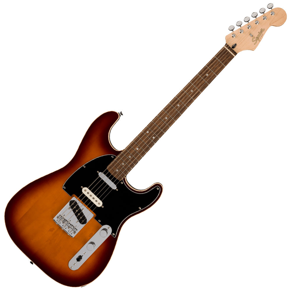 Fender SQUIER Paranormal Custom Nashville Stratocaster Chocolate Sunburst Guitarra Eléctrica 0377042516
