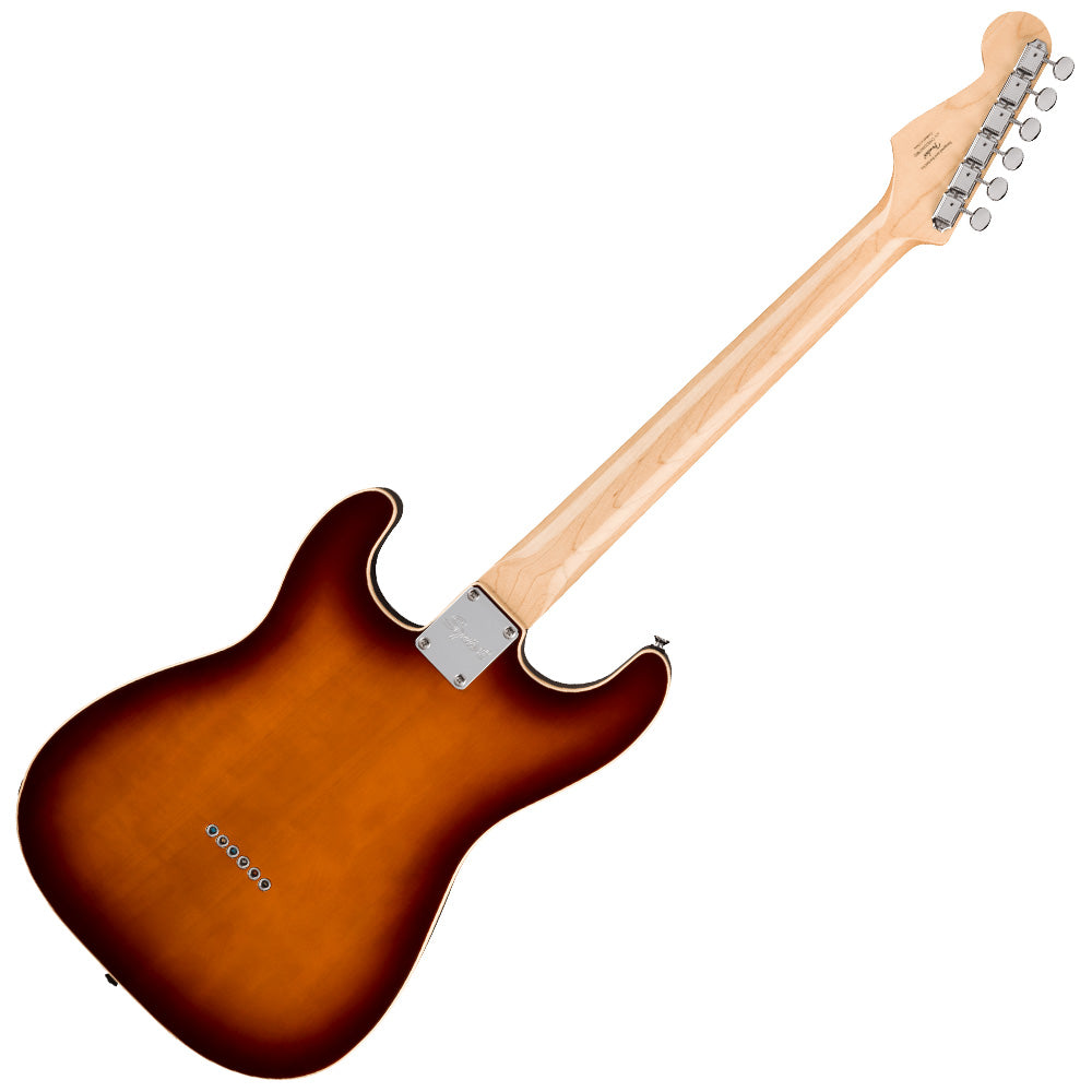 Fender SQUIER Paranormal Custom Nashville Stratocaster Chocolate Sunburst Guitarra Eléctrica 0377042516