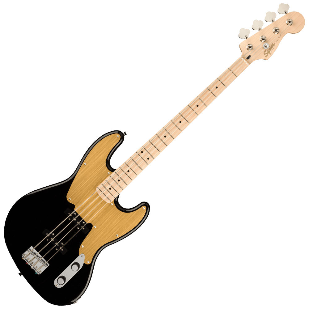 Bajo Eléctrico Fender SQUIER 0377100506 Paranormal Jazz Bass 54 Gold Anodized Pickguard Black
