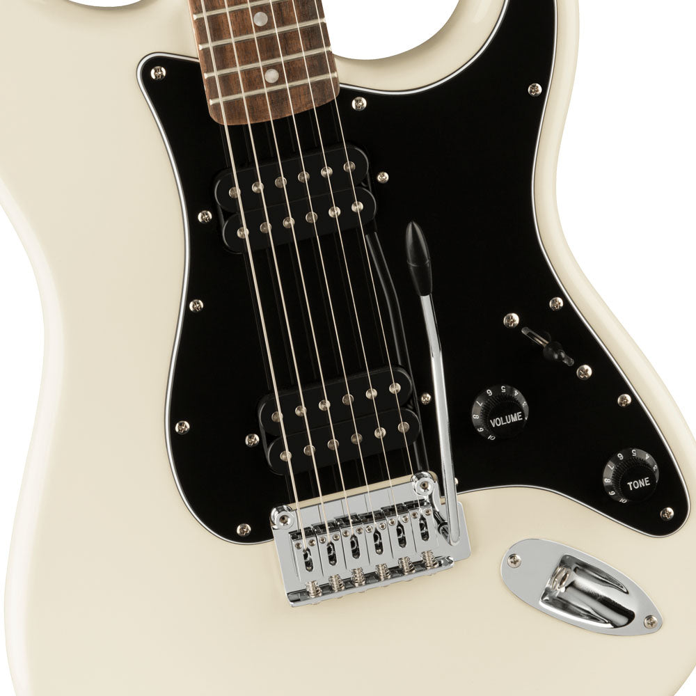 Guitarra Eléctrica Fender Squier 0378051505 Affinity Series Stratocaster HH Olympic White