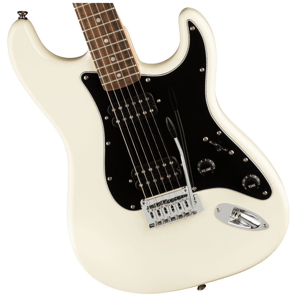 Guitarra Eléctrica Fender Squier 0378051505 Affinity Series Stratocaster HH Olympic White