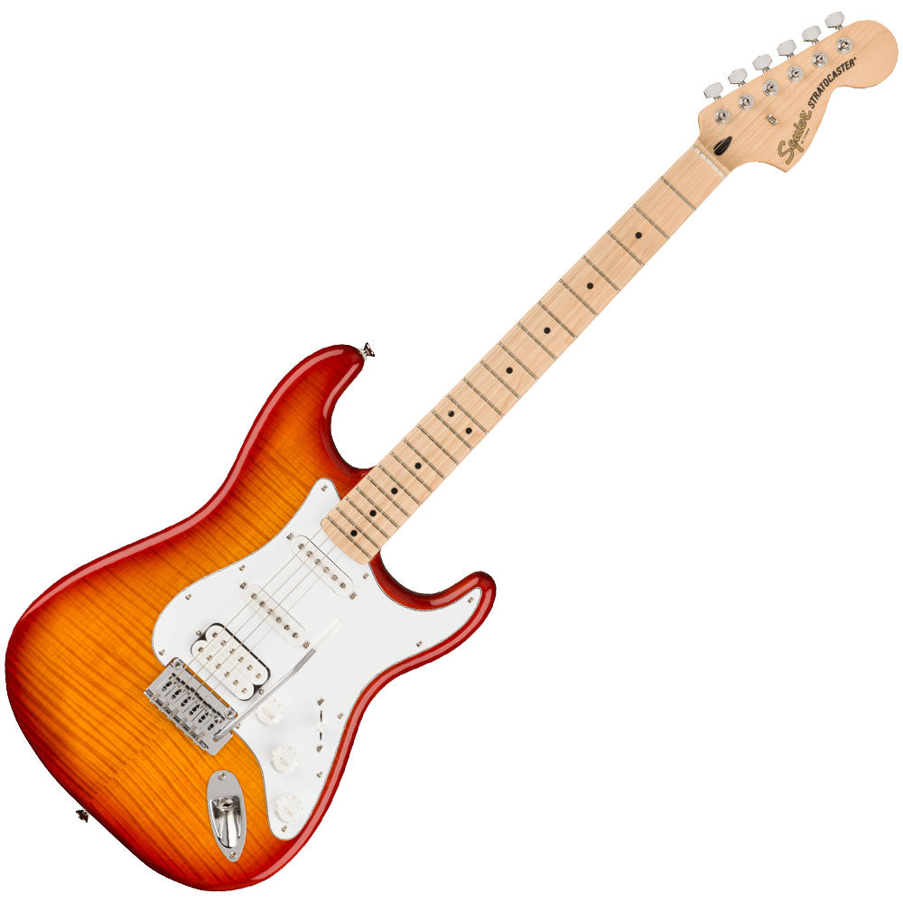 Guitarra Eléctrica Fender SQUIER 0378152547 Affinity Series Stratocaster FMT HSS Sienna Sunburst