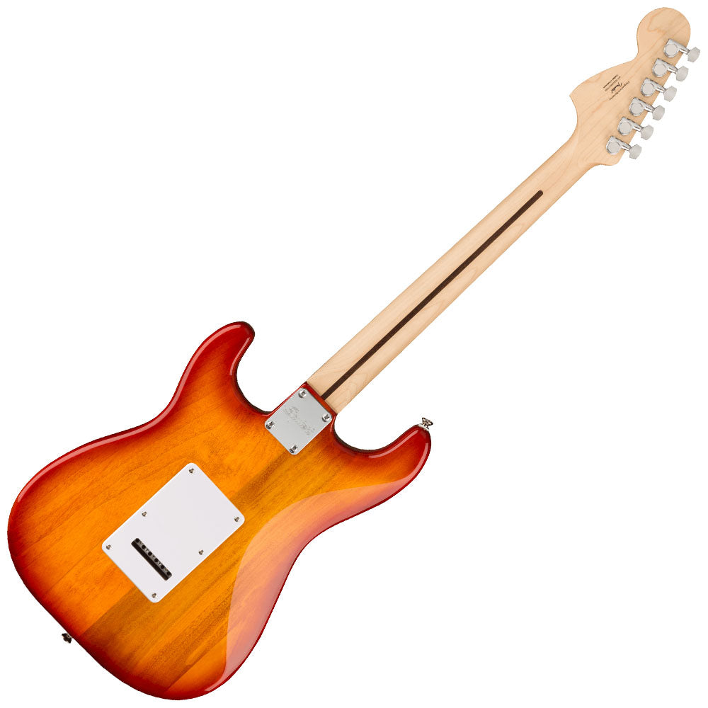 Guitarra Eléctrica Fender SQUIER 0378152547 Affinity Series Stratocaster FMT HSS Sienna Sunburst