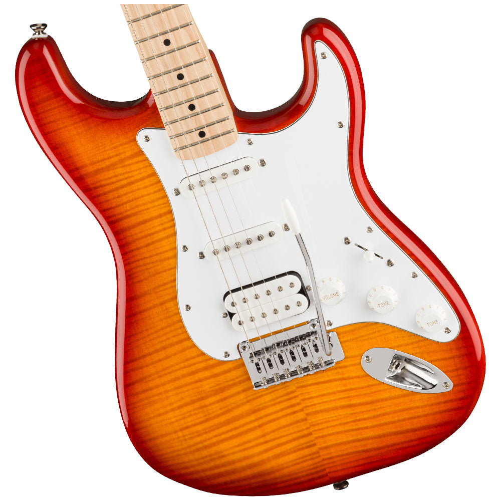 Guitarra Eléctrica Fender SQUIER 0378152547 Affinity Series Stratocaster FMT HSS Sienna Sunburst