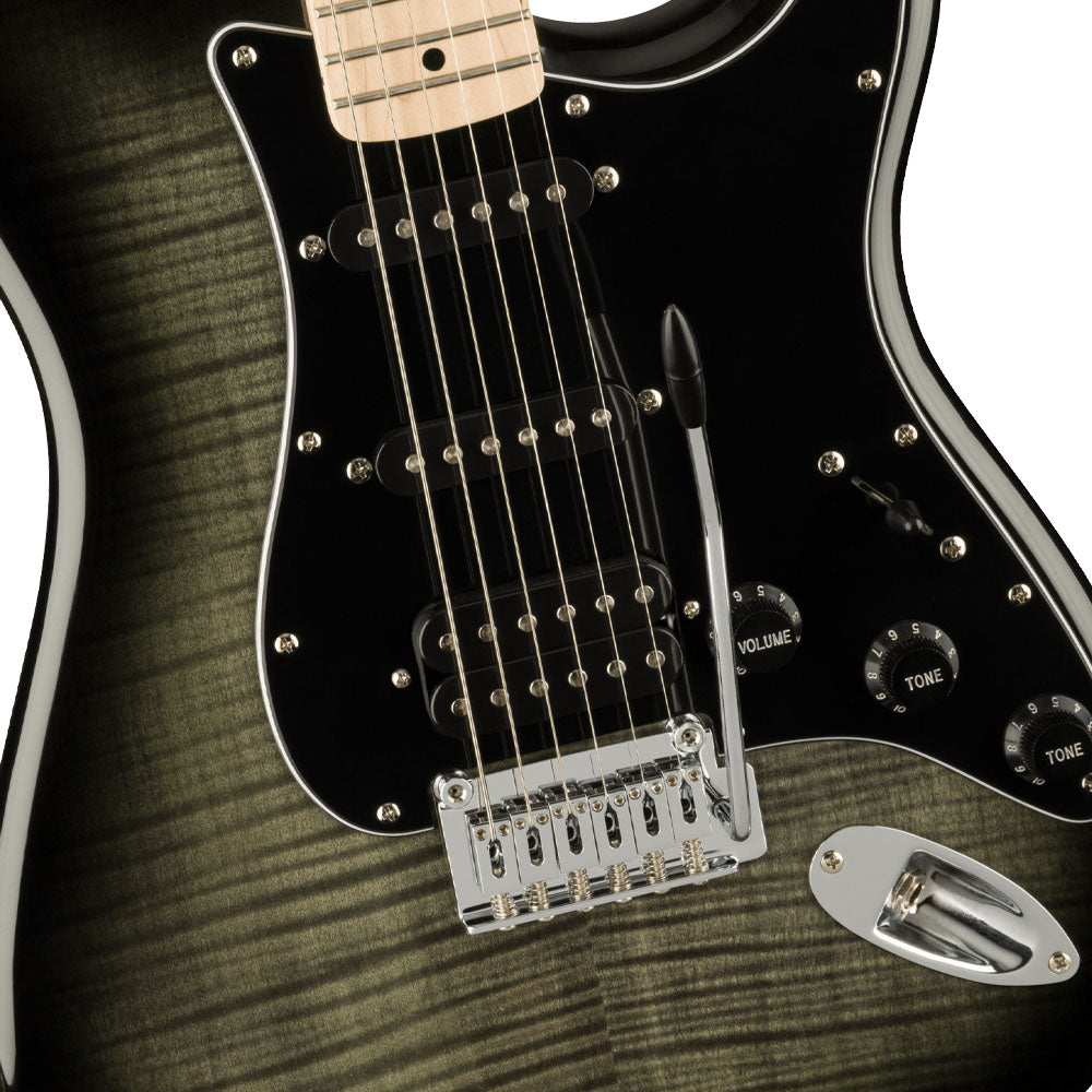 Guitarra Eléctrica Fender SQUIER 0378153539 Affinity Series Stratocaster FMT HSS Black Burst