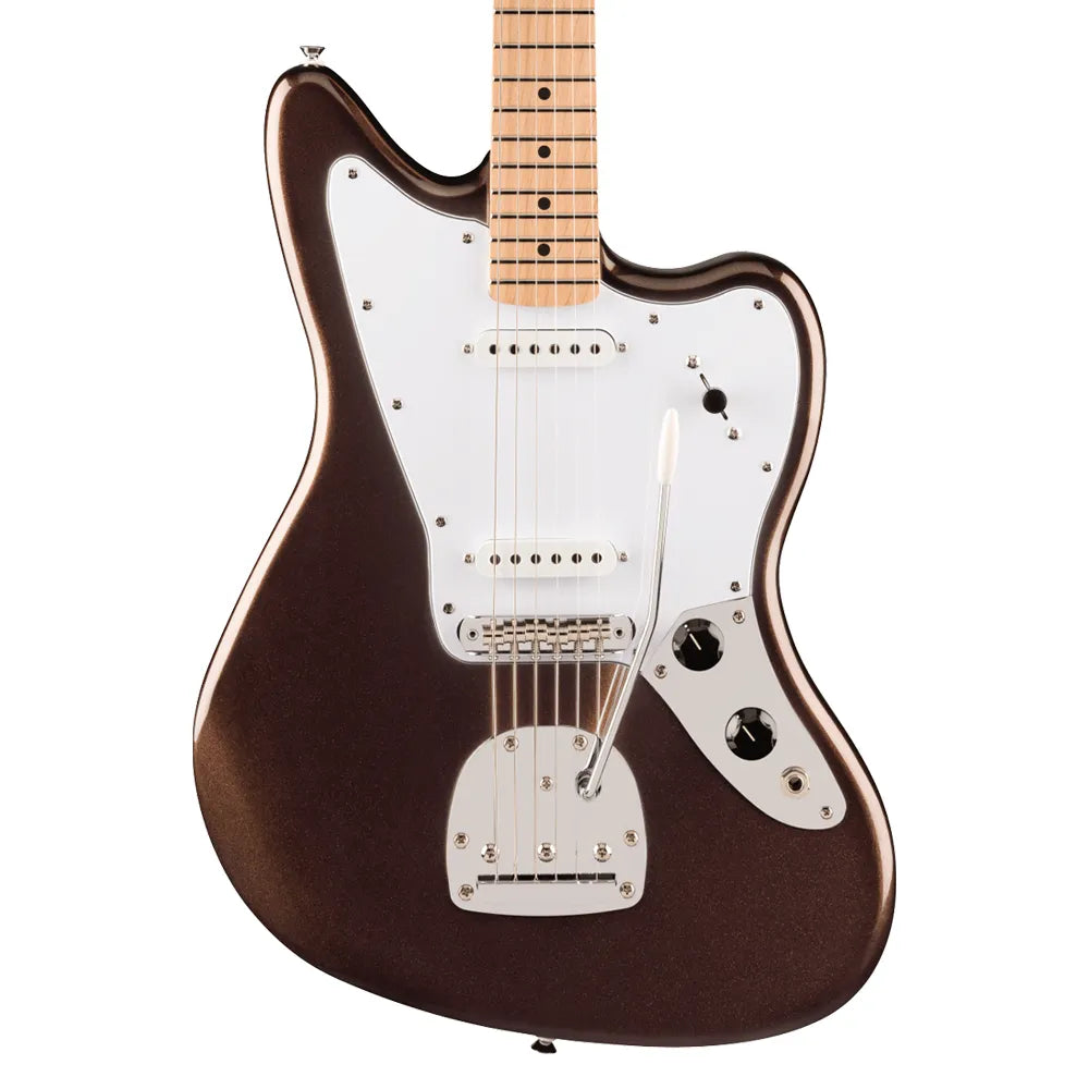 Fender Squier 0378402594 Guitarra Eléctrica Affinity Series Jaguar Mystic Metallic Brown