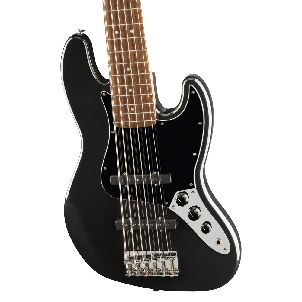 Fender 0378671565 Bajo Eléctrico Affinity Series Jazz Bass VI Black Metallic