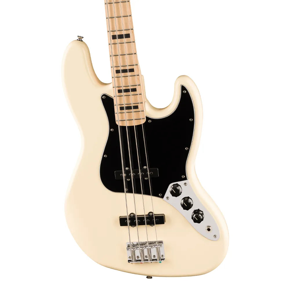 Fender 0378703505 Bajo Eléctrico Affinity Series Active Jazz Bass Olympic White