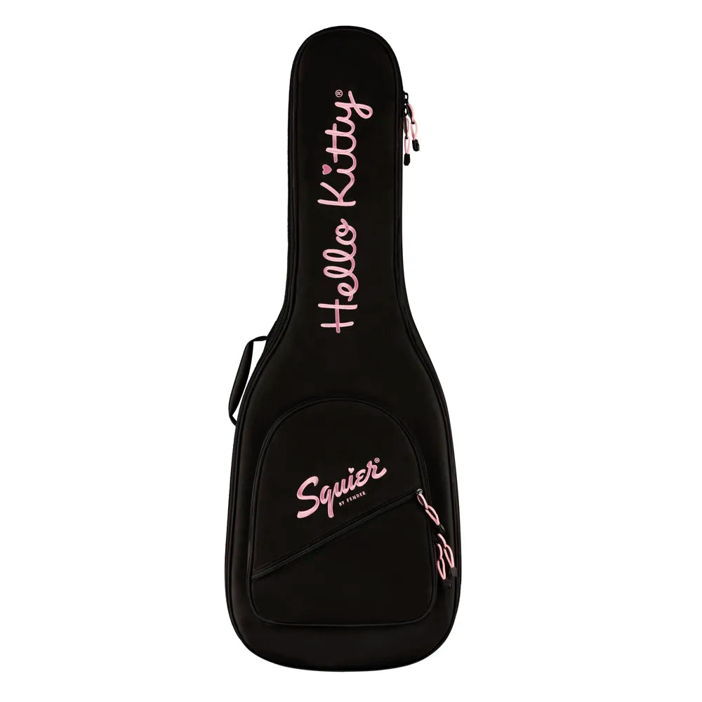 Fender Squier 0379102980 Guitarra Eléctrica x Hello Kitty White Stratocaster